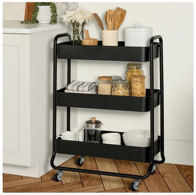 Neatfreak 3-Tier Extra-Wide Rolling Cart Item 1796153