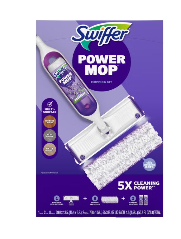 Swiffer Power Mop Starter Kit Item 1991158