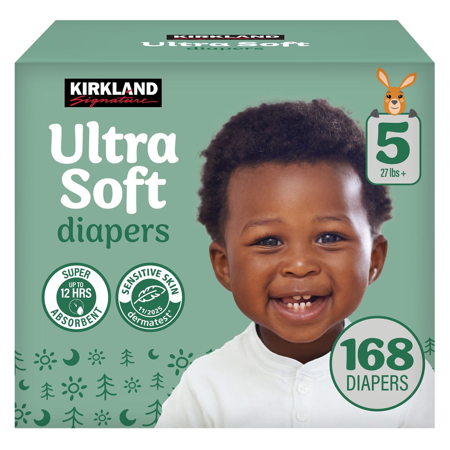 Kirkland Signature Diapers Size 5, 168 CT Item #1987115 1805972