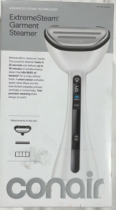 Conair 3-in-1 ExtremeSteam Garment Steamer Item 4543452 | Model GS58GD