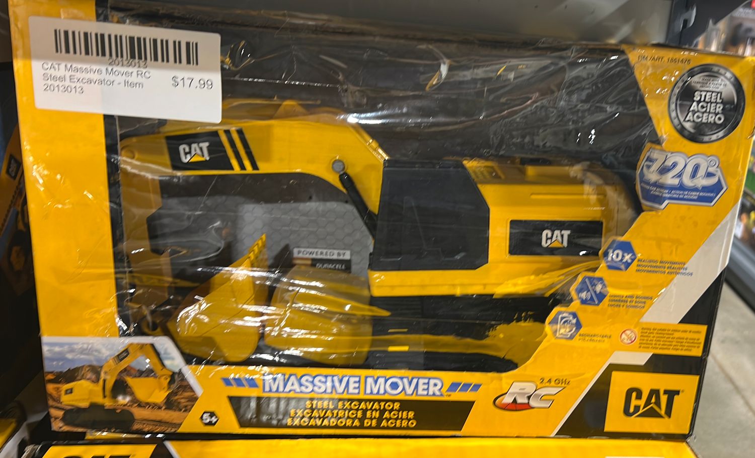 CAT Massive Mover RC Steel Excavator - Item 2013013