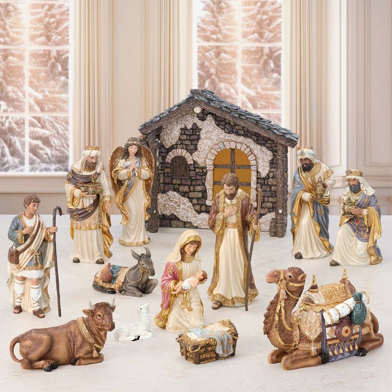 Kirkland Signature Nativity Set, 14-piece - Item 1851500
