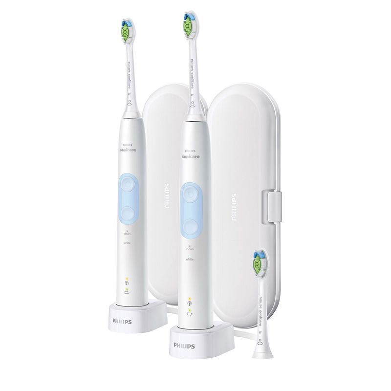 Philips Sonicare OptimalClean Rechargeable Toothbrush, 2-count -2858210