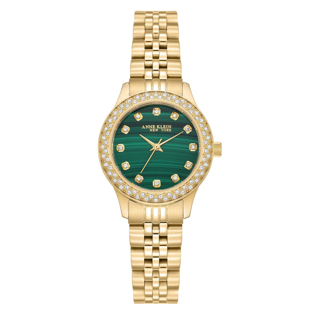 Anne Klein New York Crystal Accented Women's Quartz Watch, 30mm x 37mm Item 1951955