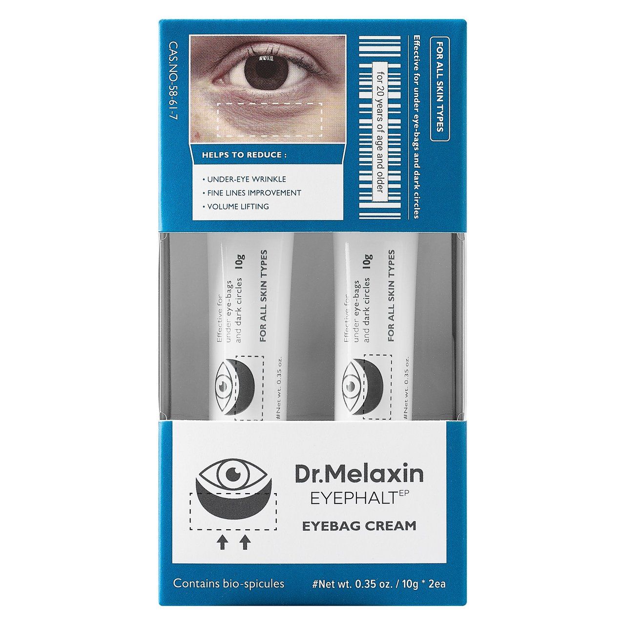 Dr. Melaxin Eyephalt Eyebag Cream 0.35 oz, 2-pack Item 1906626