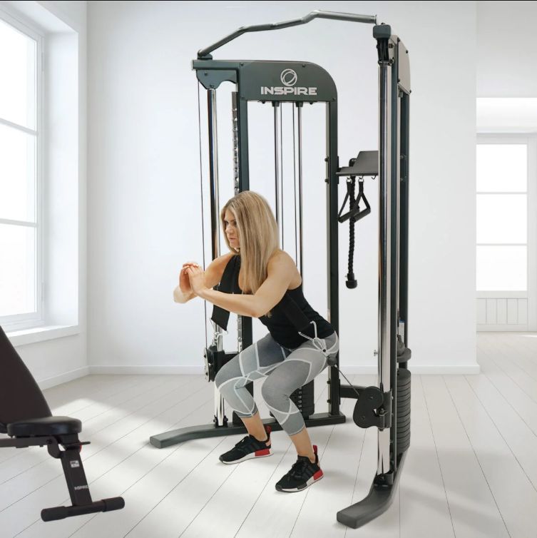 Inspire Fitness FTX Functional Trainer with Bench Item1334042