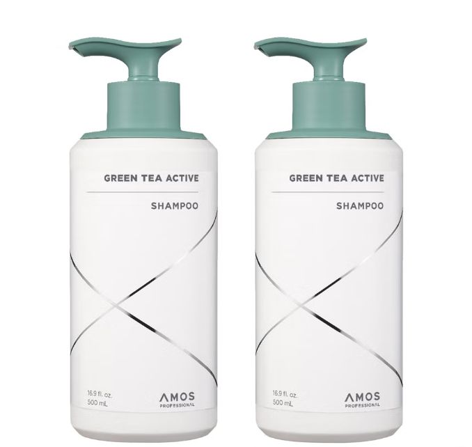 Amos Professional Active Green Tea Shampoo, 2-pack Item 2028091