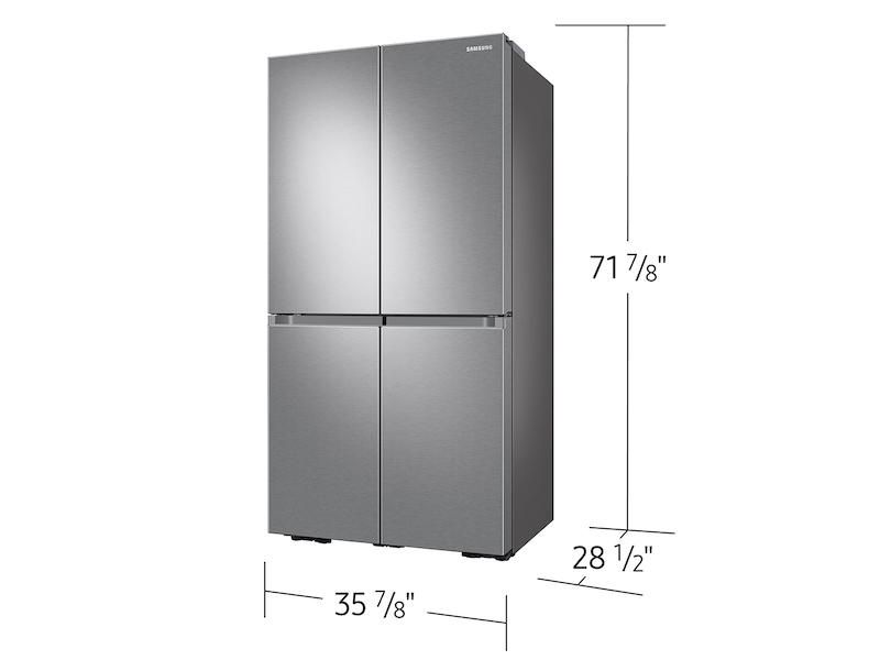 Samsung 23 cu. ft. Counter Depth 4-Door French Door Refrigerator with Beverage Center in Stainless Steel Item  1644559 Model  RF23B7671SR