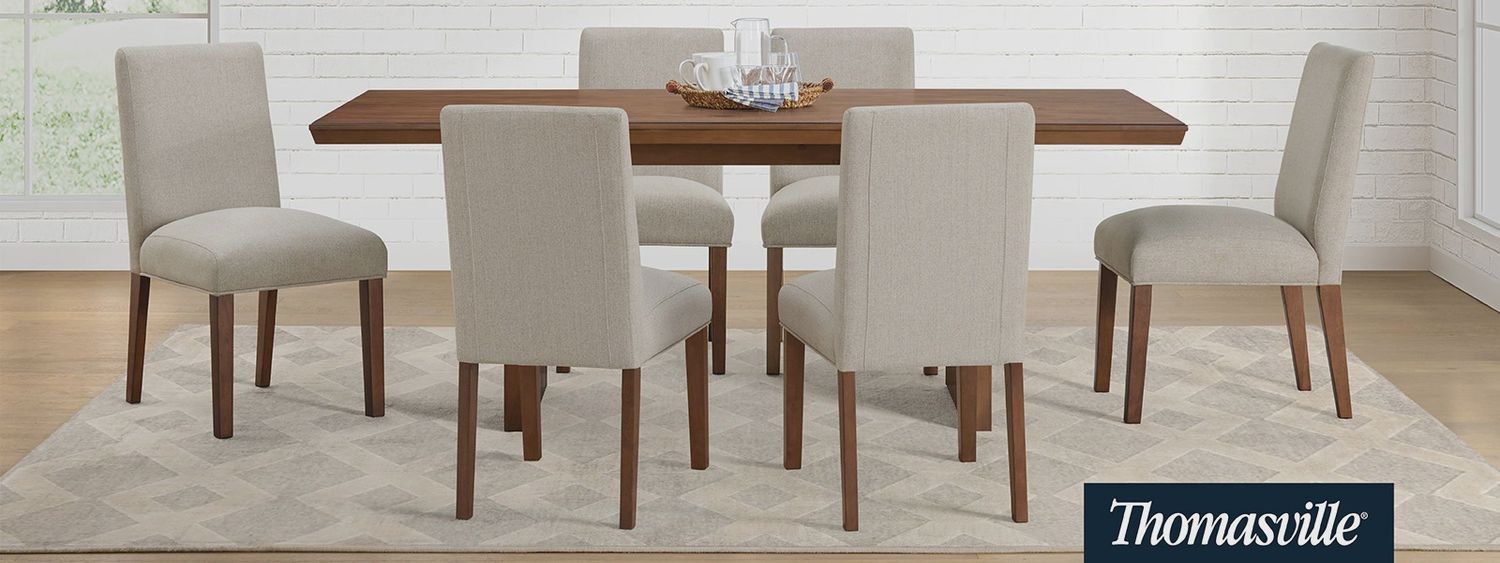 Thomasville Whidbey Dining Table and 6 Chairs Item 1812516