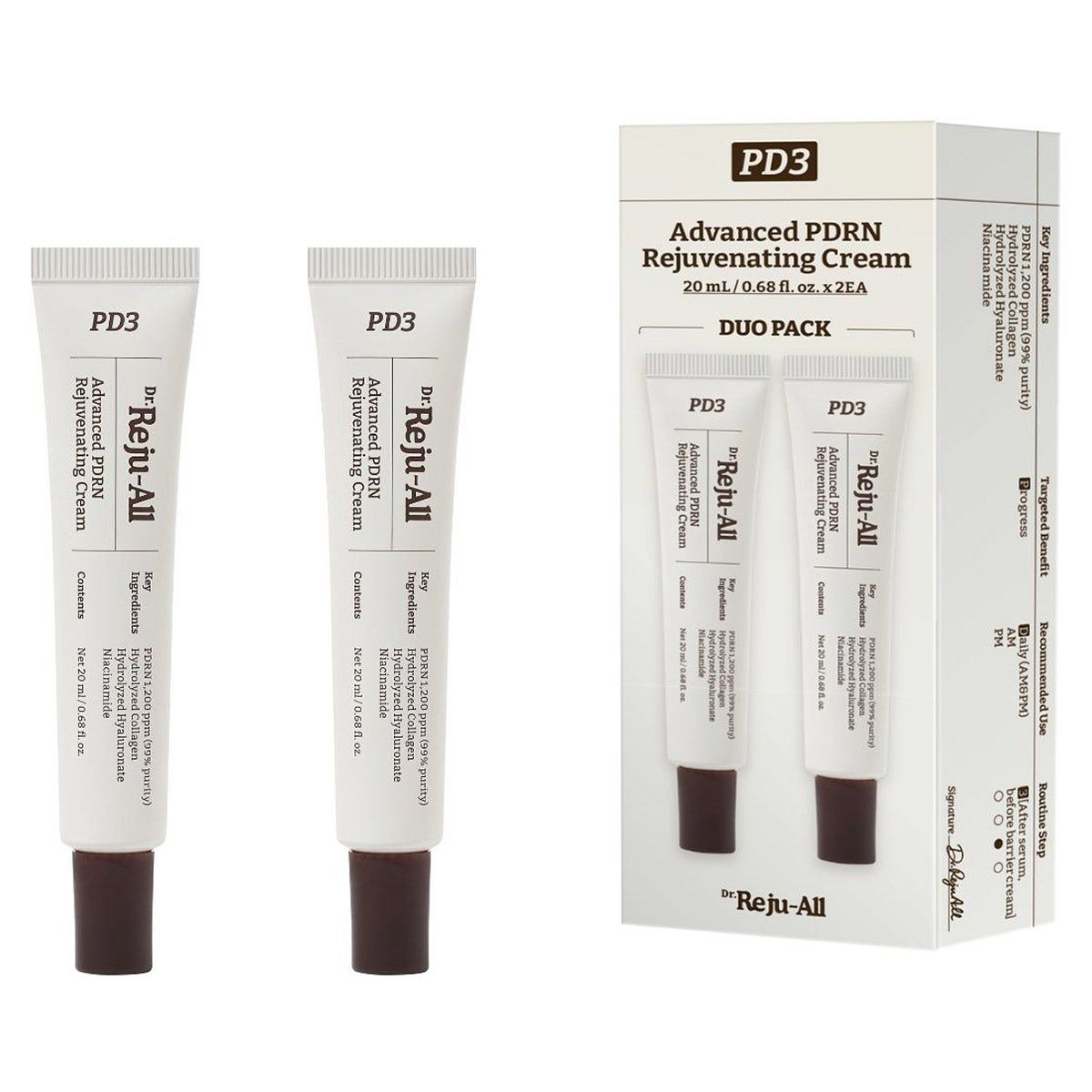 Dr. Reju-All PDRN Cream, 0.7 fl oz, 2-pack Item 1989362