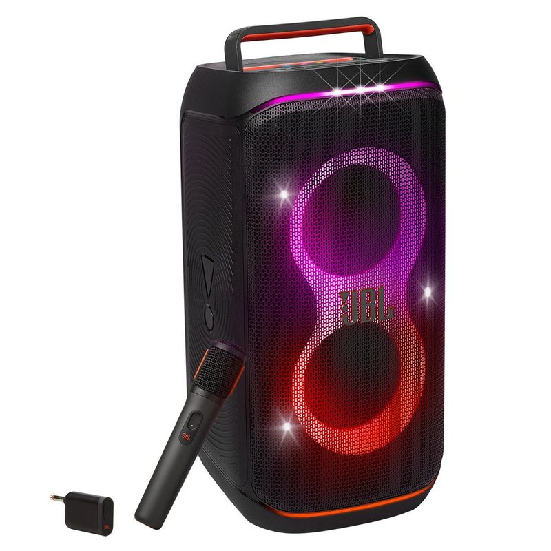 JBL PartyBox 120 Portable Party Speaker with Wireless Microphone Item 1849715 | Model JBLPB120W1WLMICAM