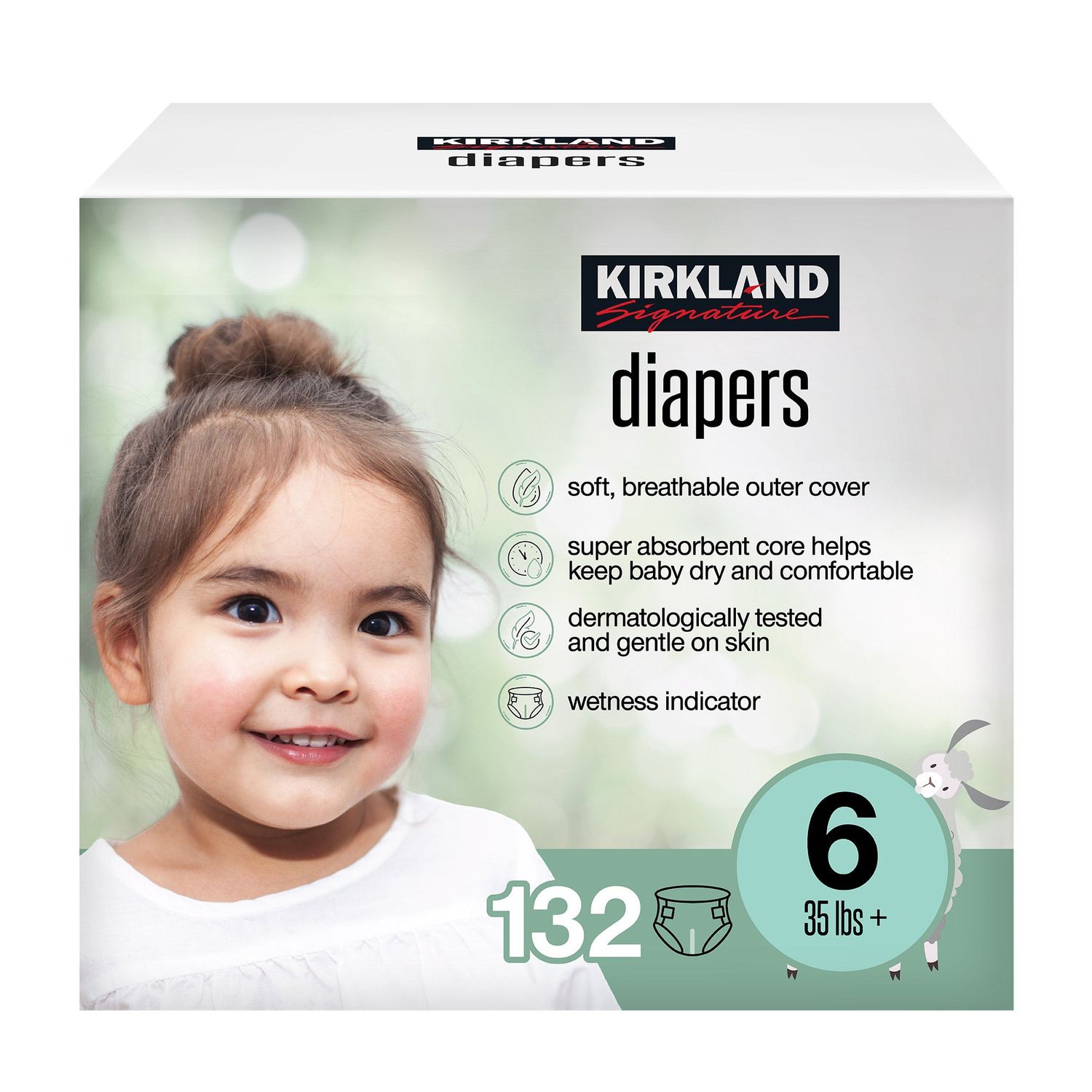 Kirkland Signature Diapers Size 6, 132 Count Item #1805973 1987116