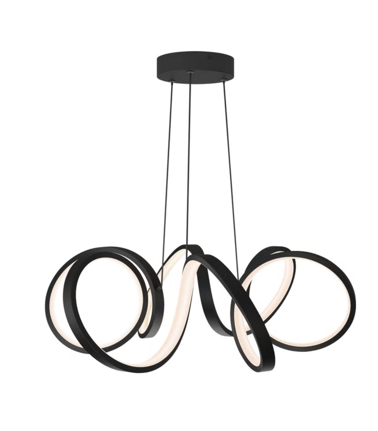 Artika Swirl Ribbon Integrated LED Pendant Light Item 1890011 | Model PDT-SR-BL