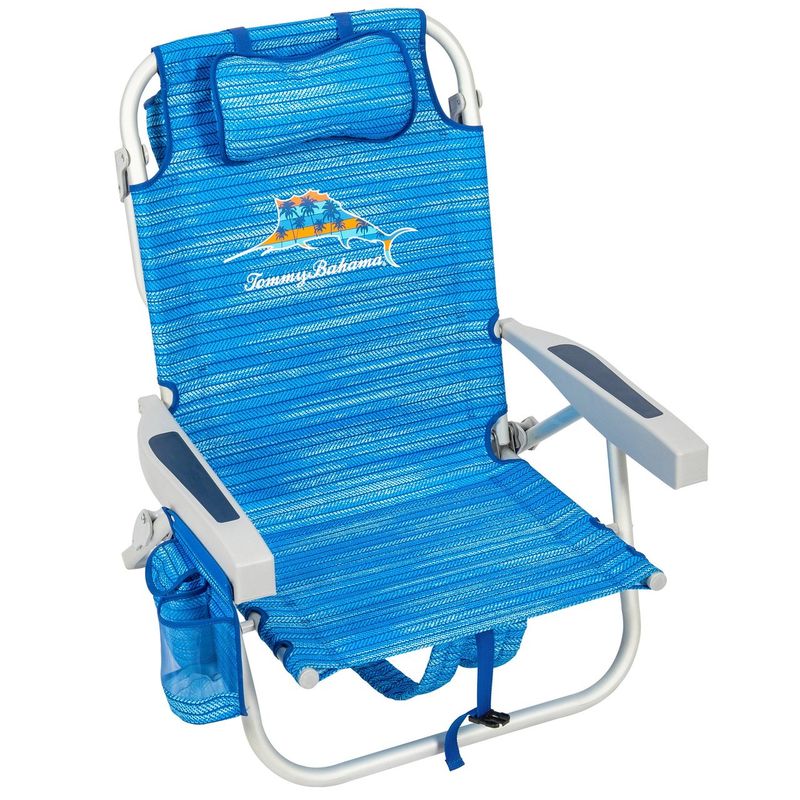 Tommy Bahama 5 Position Backpack Beach Chair Item #1425460 1985293 1985340