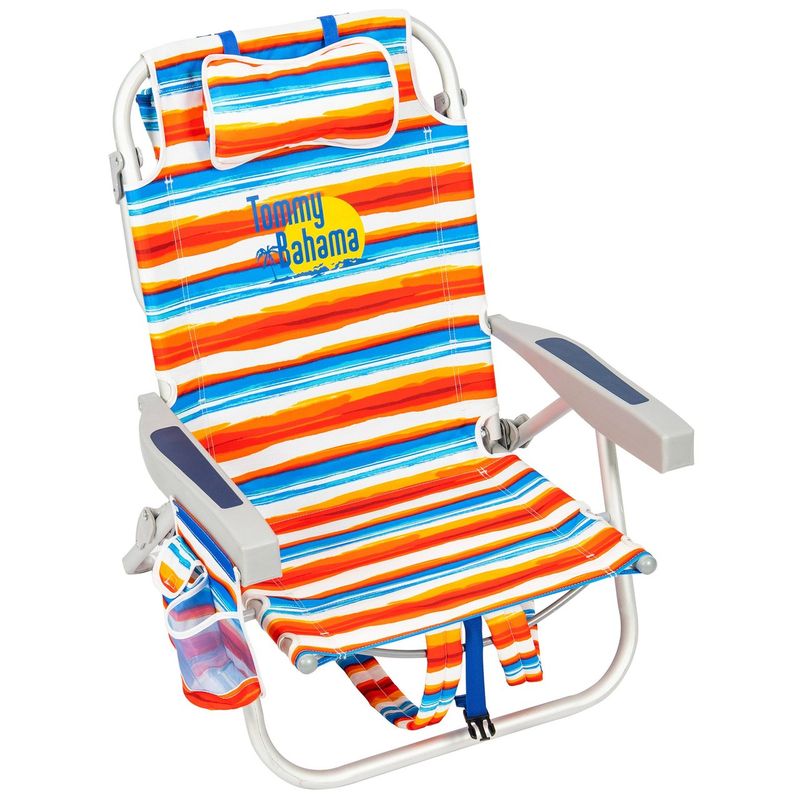 Tommy Bahama 5 Position Backpack Beach Chair Item #1425460 1985293 1985340