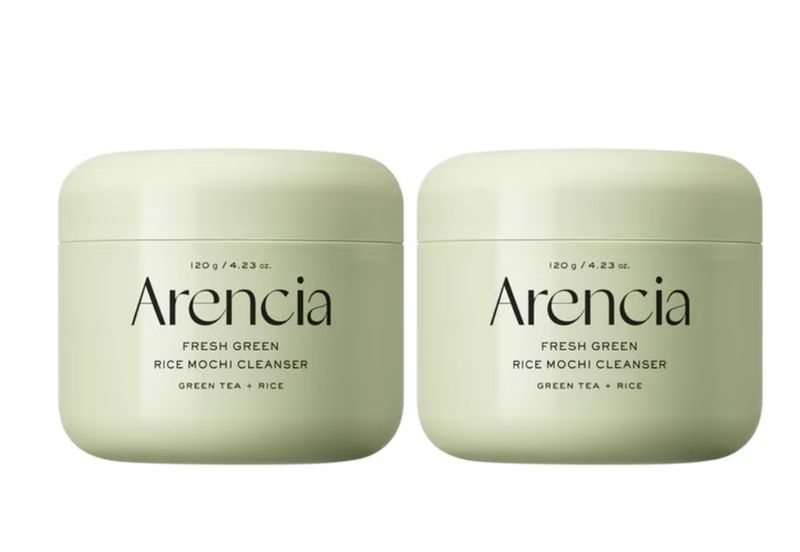 Arencia Fresh Green Rice Mochi Cleanser 4.23 fl oz, 2-pack Item 201431