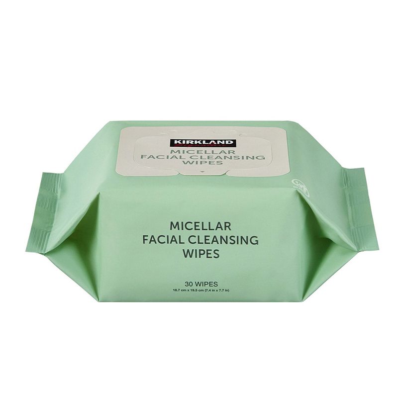 Kirkland Signature Micellar Facial Cleansing Wipes 30-count Item: 1931211