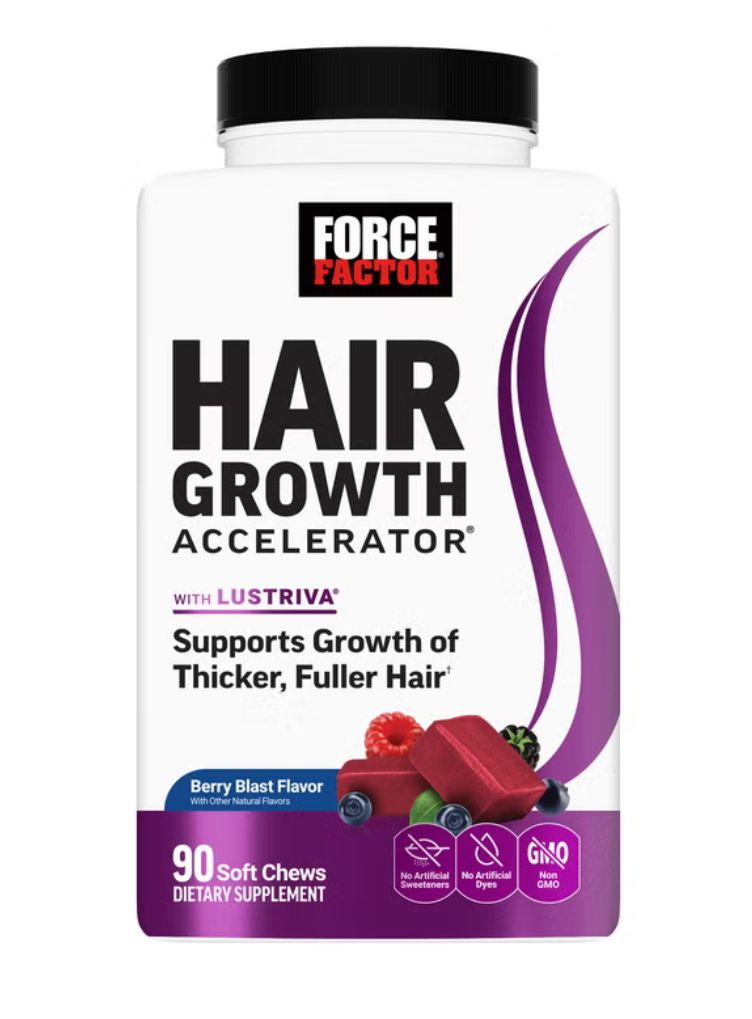 Force Factor Hair Growth Accelerator, 90 Soft Chews Item 2056983
