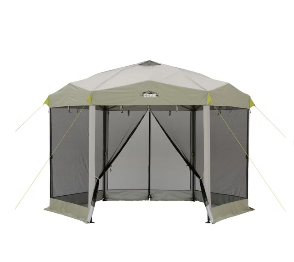 CORE 12' x 10' Center Push Mesh Screenhouse Item 1819403 | Model 40431E