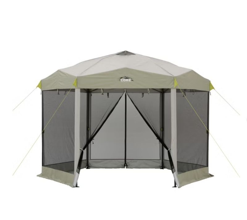 CORE 12' x 10' Center Push Mesh Screenhouse Item 1819403 | Model 40431E