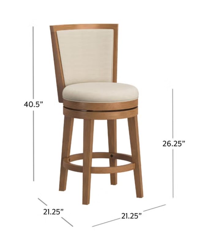 Tarryn Counter Height Swivel Stool Item 1765501 | Model 5526-826