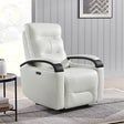 Canmore Leather Power Recliner with Power Headrest Item 1653385