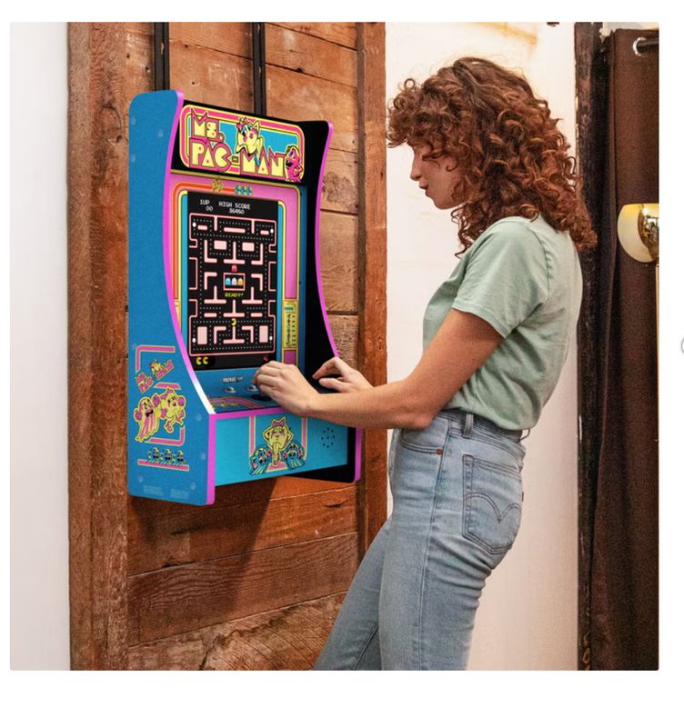 Arcade1Up Ms. PAC-MAN Partycade 12 Games in 1 Item 1872072