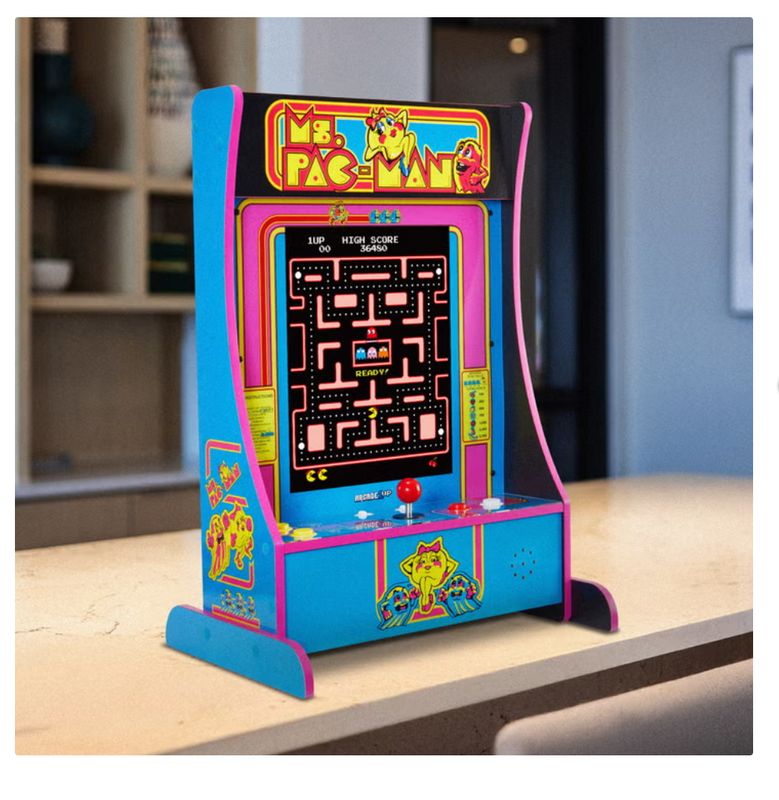 Arcade1Up Ms. PAC-MAN Partycade 12 Games in 1 Item 1872072