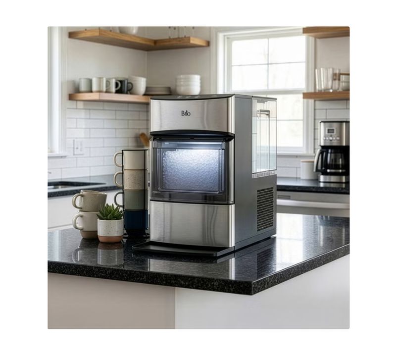 Brio 740i Nugget Ice Maker, 44lbs Item 2002648 | Model IMCT740ISC
