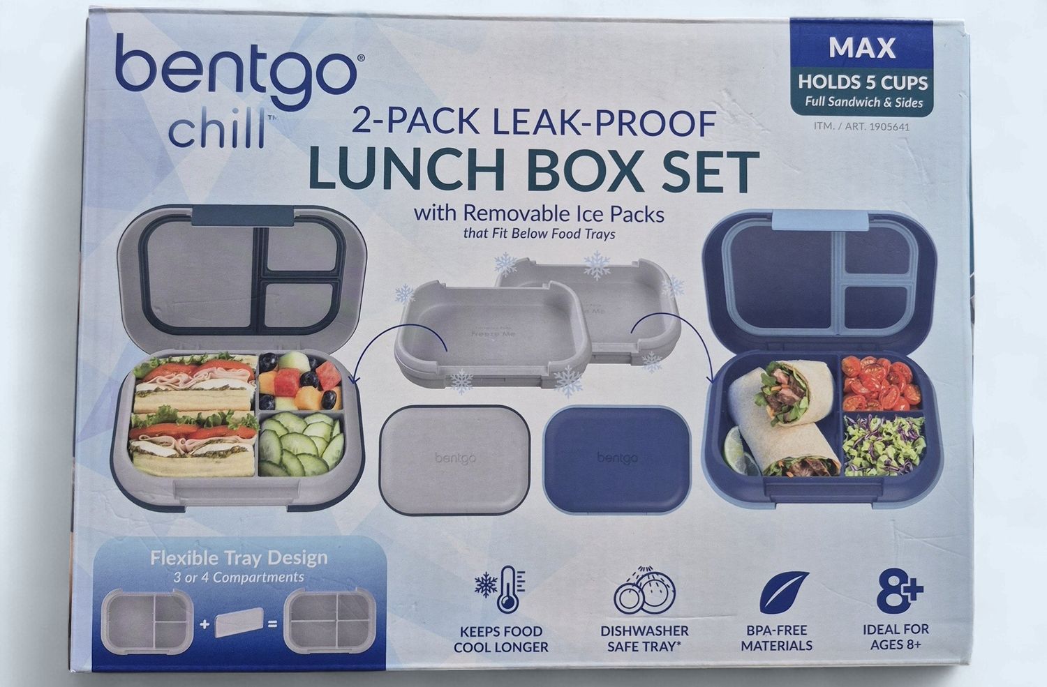 Bentgo Chill Max Lunch Box, 2-pack item 1905641