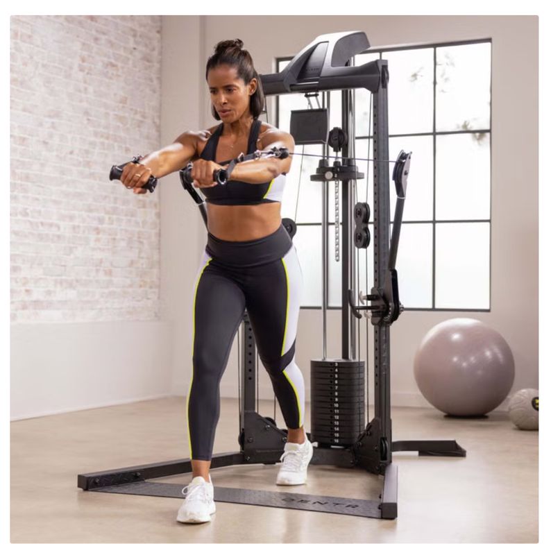 Centr 1 by Inspire Home Gym Functional Trainer With Folding Workout Bench and 12-month Centr Membership Item 1654532
