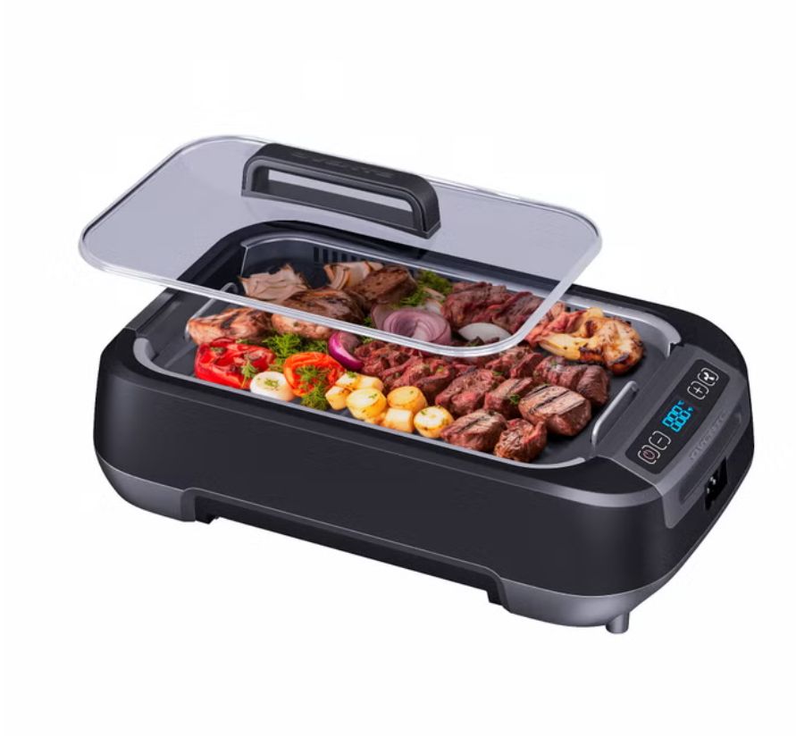 Ovente Smokeless Griddle &amp; Grill System Item 1950362 | Model SGR85B