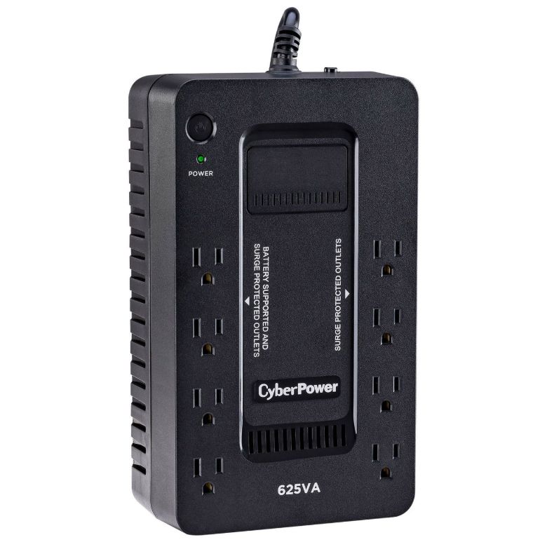 CyberPower 625VA Battery Back-up System with Surge Protection, Black Item: 1350938
