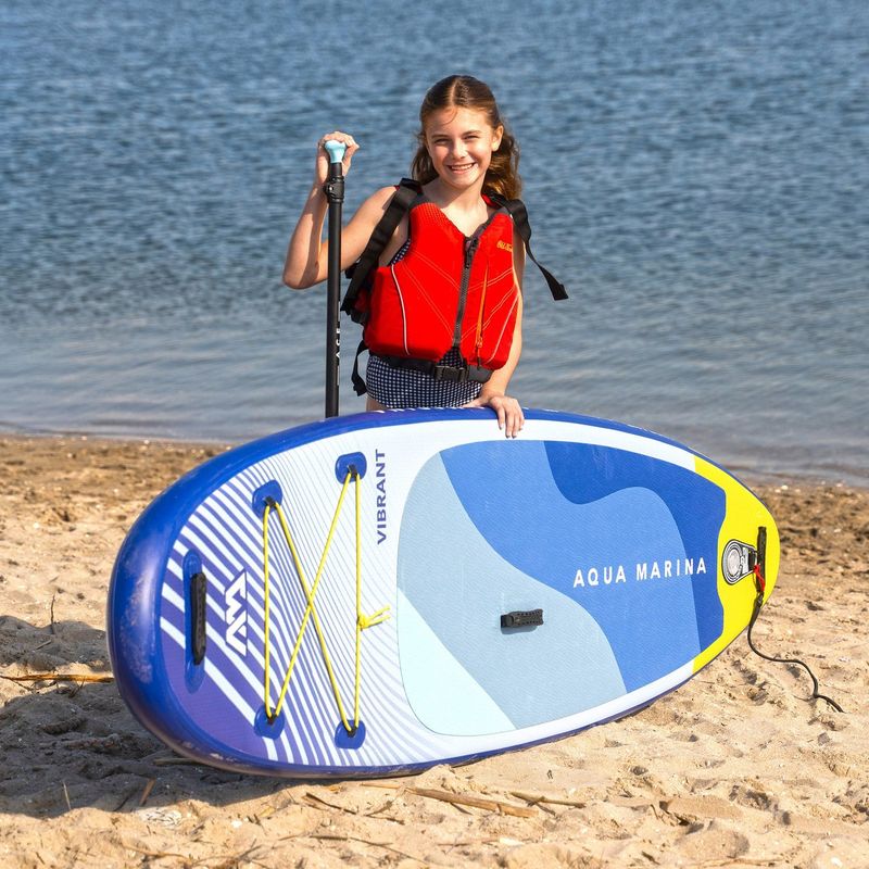 Aqua Marina Vibrant 8' Youth Inflatable Stand-Up Paddleboard (iSUP) Item #2009525