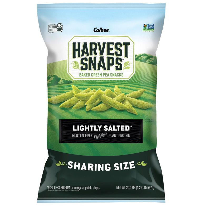 Calbee Harvest Snaps Green Pea Snacks, 20 oz Item: 1644153