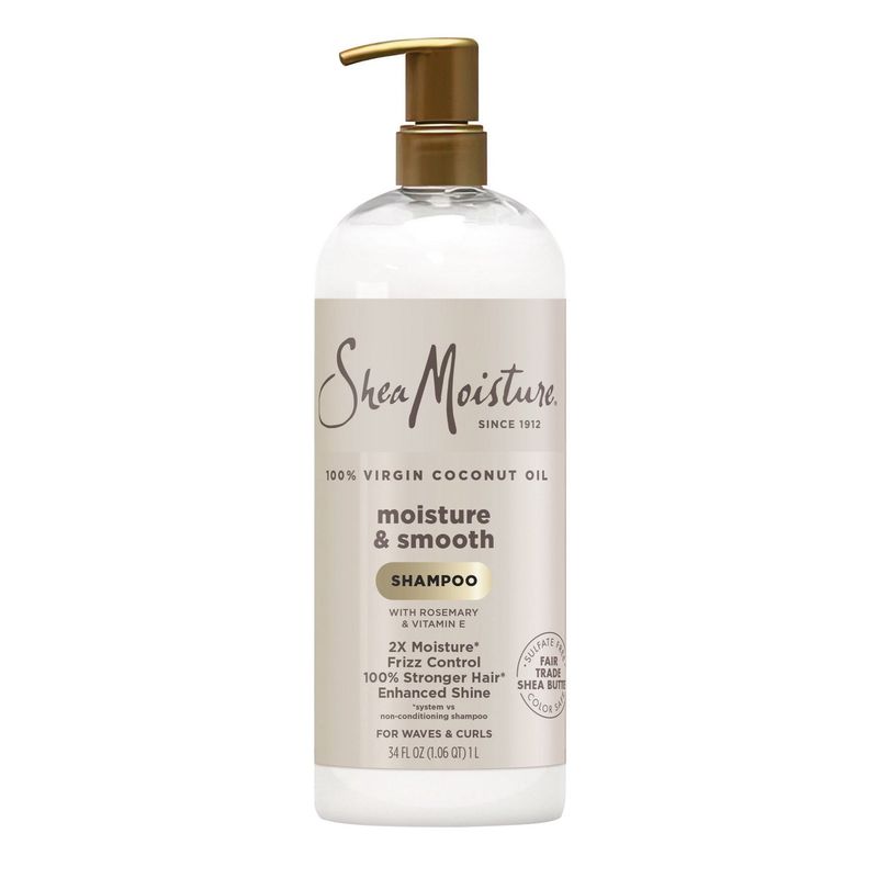 SheaMoisture Moisture &amp; Smooth Shampoo 34 oz Item #1839061