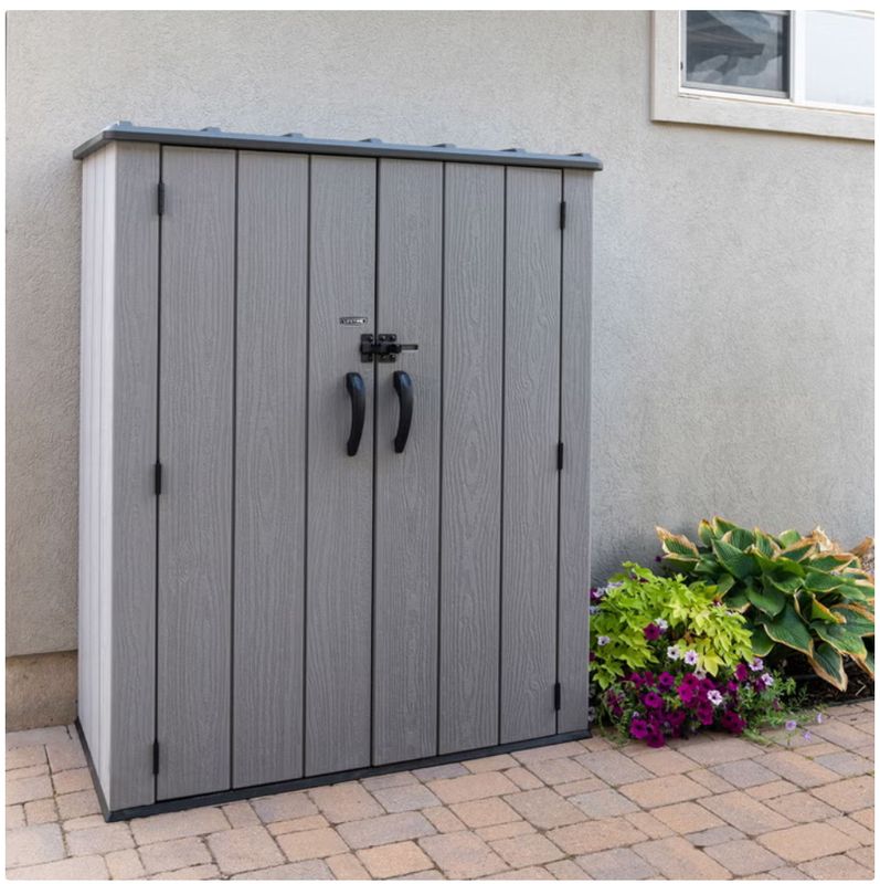 Lifetime Vertical Storage Shed - 56" x 30" x 68" Item 1500001 | Model 60300