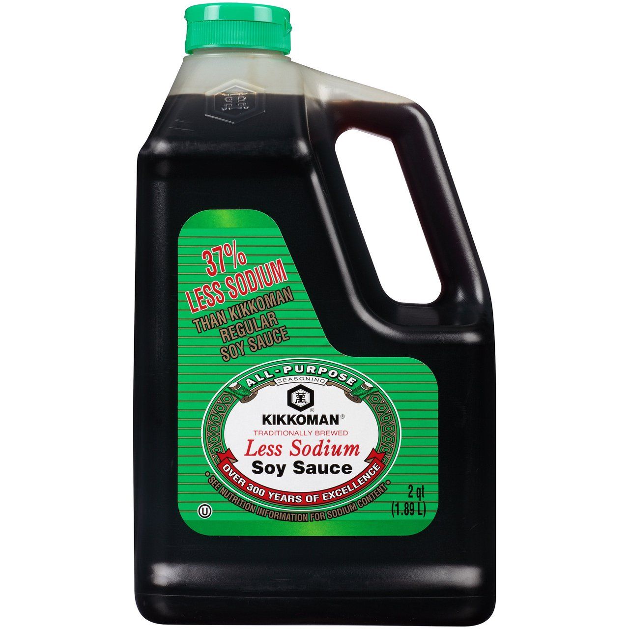 Kikkoman Soy Sauce Low Sodium 64 Ounces Item #382490