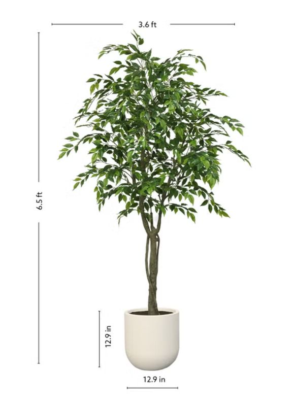 Faux 6.5' Ficus Tree Item 1861926 | Model FIC-26006PC