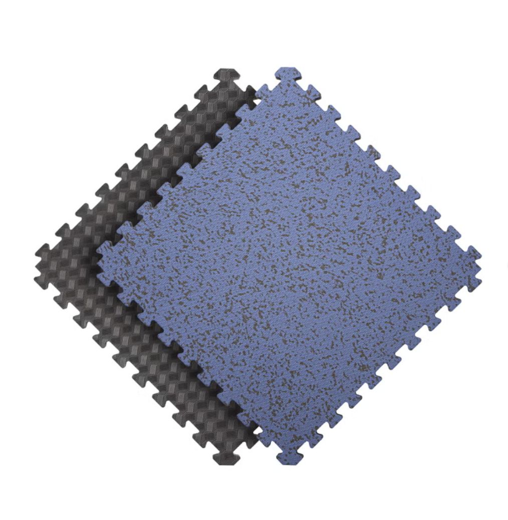 Norsk Dual Density Reversible Gym Flooring, 48 sq ft., 24 in. x 24 in. Foam Mats Item 1901114 | Model 31261DDGC