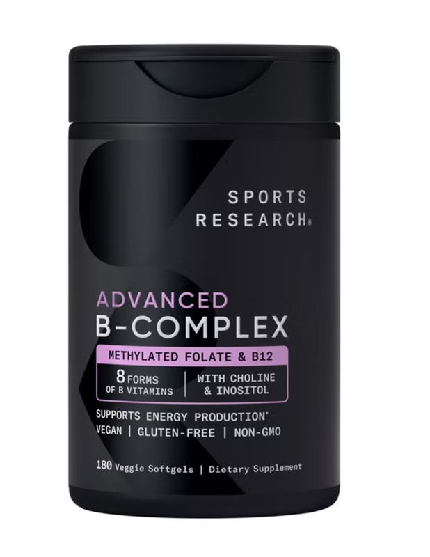 Sports Research Vitamin B Complex, 180 Veggie Soft Gels Item 1957823