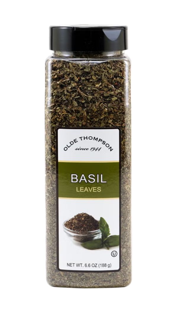 Olde Thompson Dried Basil, 6.6 oz Item 2023920