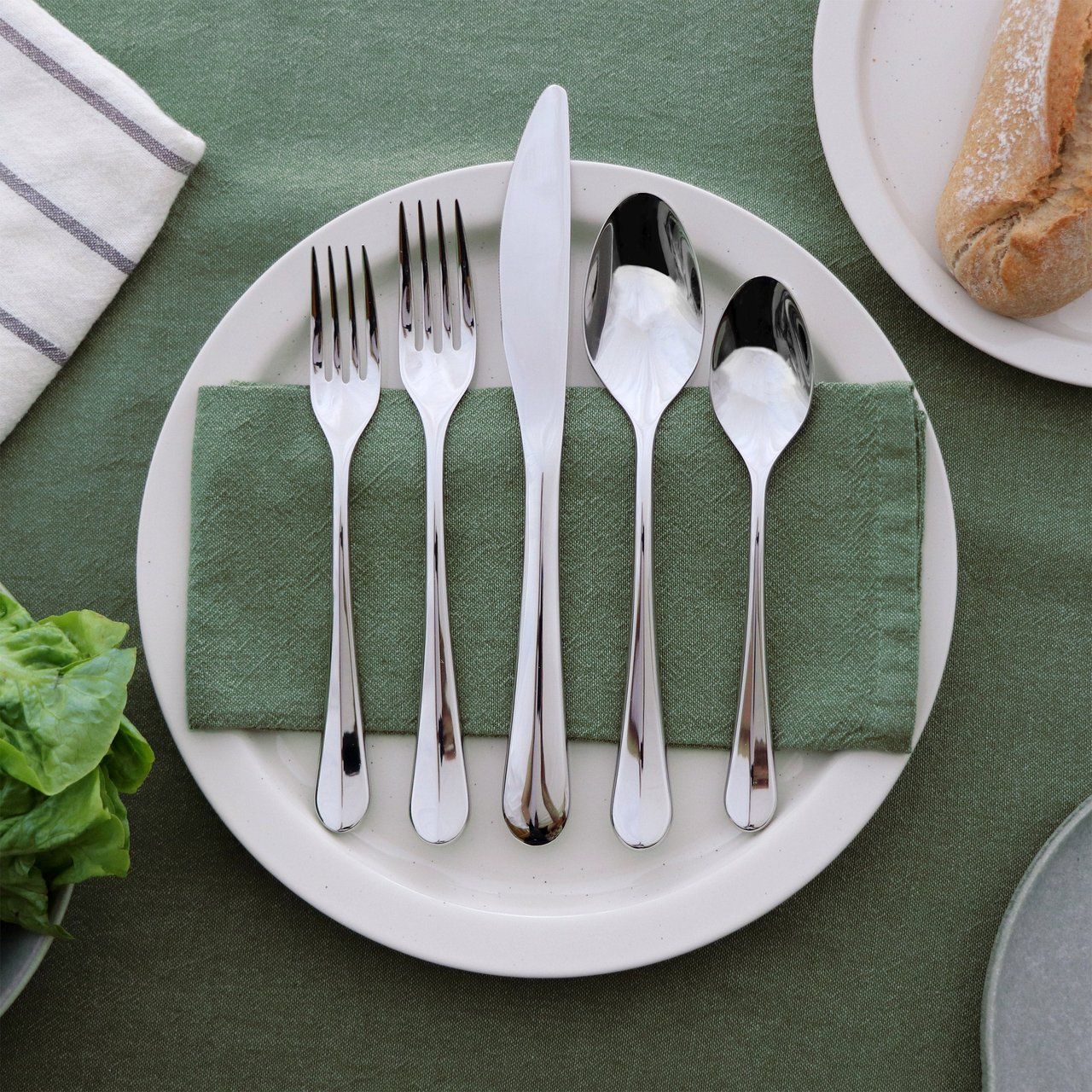 Gourmet Settings Terra Vallee 20-Piece Flatware Set Item #1901754