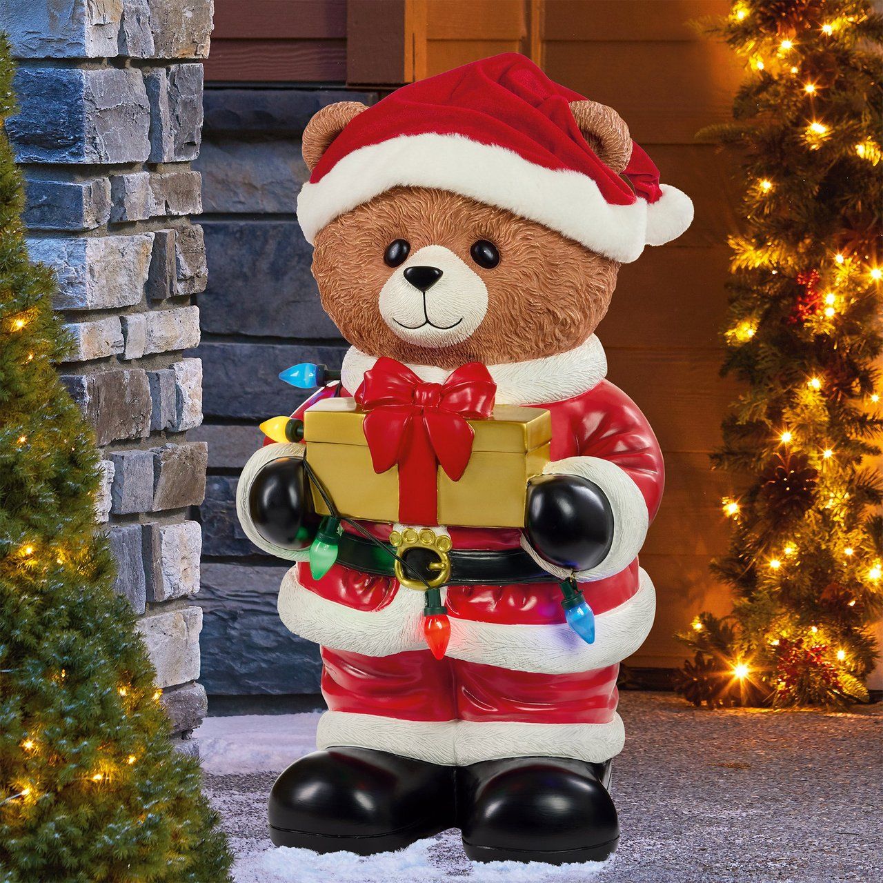 23.6" Holiday Bear with Ghost Costume and LED Lights Item #1851587