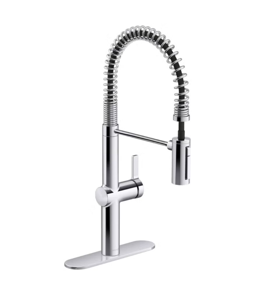 Kohler Haku Semi-professional Kitchen Sink Faucet  POLISHED CHROME FINISH Item 1806400