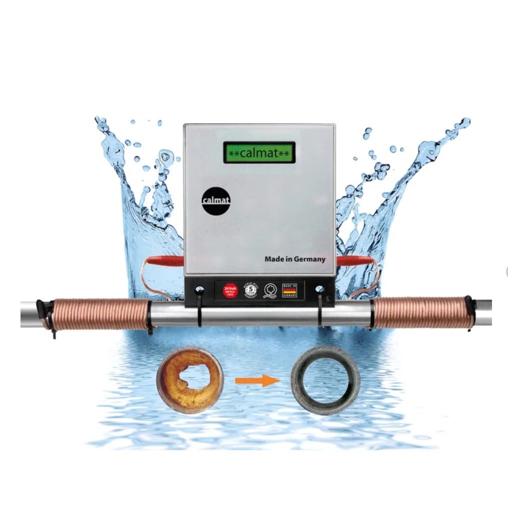 Calmat Electronic Anti-Scale and Rust Water Treatment System Item 469693 | Model 1-6004-000