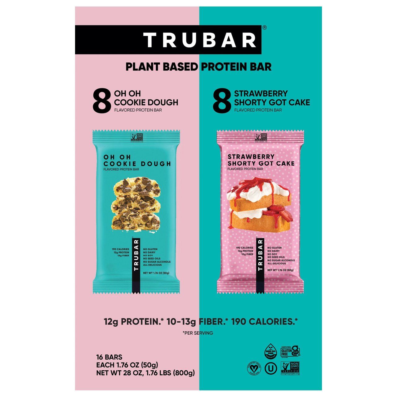 Trubar Dessert Pack Variety 16 CT / 1.76 oz Item #2063802