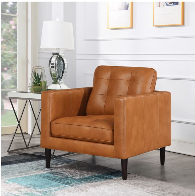 Harstine Leather Chair HOME FURNISHINGS Item 1435191