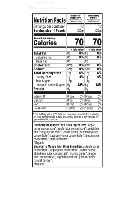 Pure Organic Twisted Fruit Bites, Variety Pack, 0.7 oz, 24-count Item 1845063