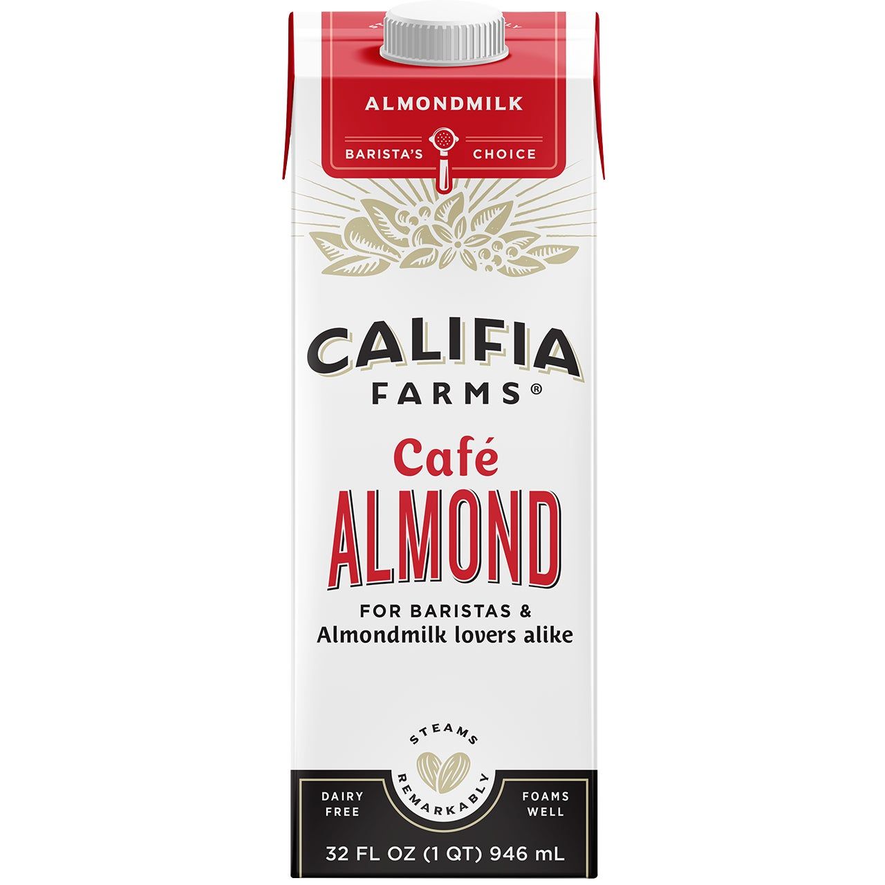 Califia Farms Barista Almond Milk 6/32 oz Item #1005204